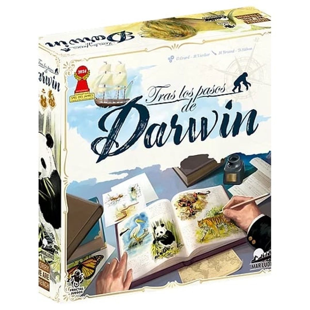 TOP10BOOKS - JUEGO Tras Los Pasos De Darwin