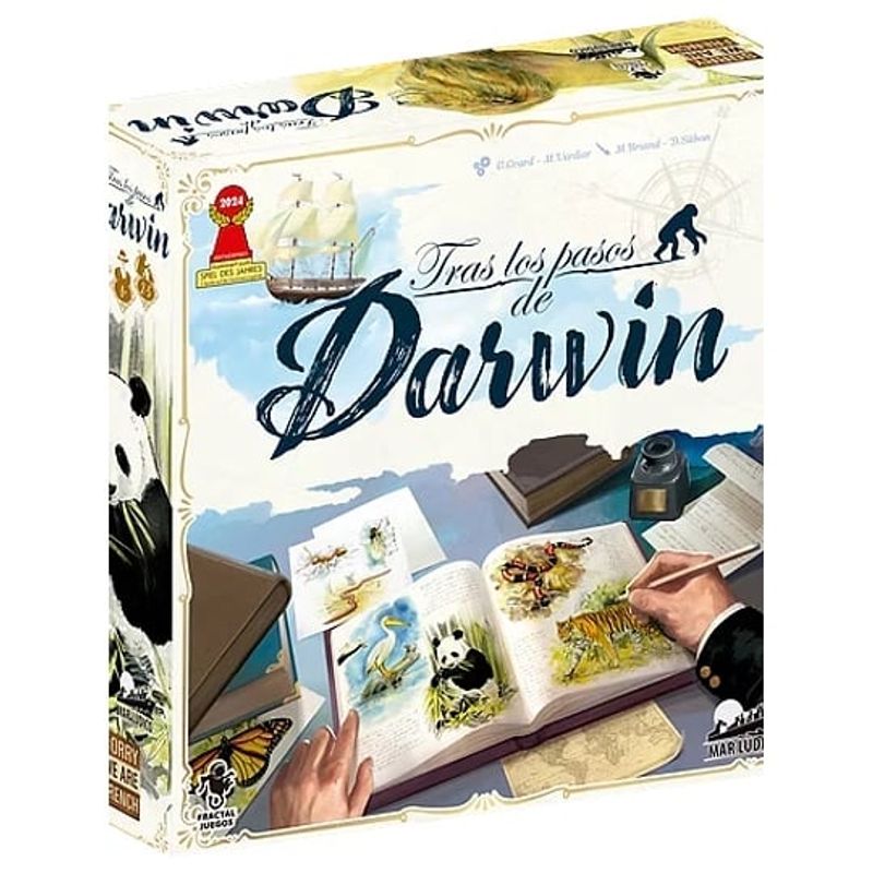 TOP10BOOKS - Juego TRAS LOS PASOS DE DARWIN