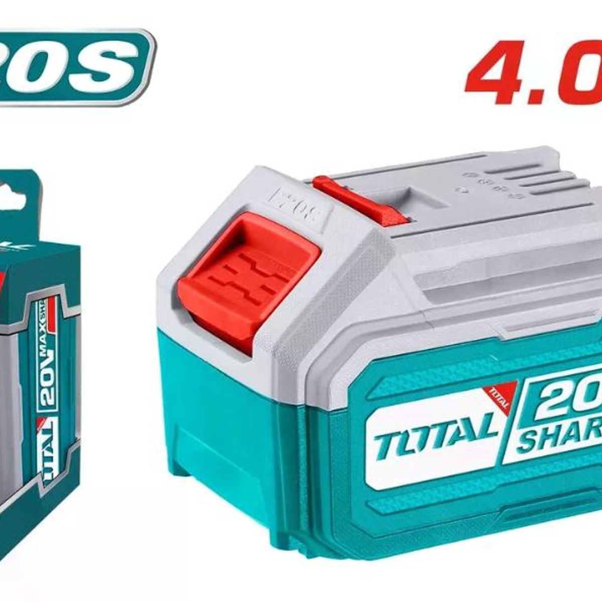 TOTAL TOOLS - BATERIA LITIO ION 20V 40AH SUPER TOTAL TFBLI20021