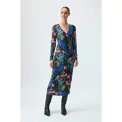 IO - Vestido Largo Negro Mujer