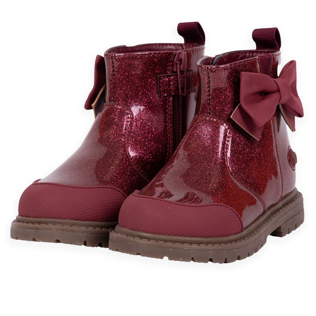 PILLIN - Botin Bebé Niña Burdeo