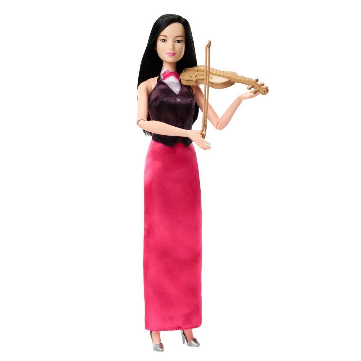 BARBIE - Muñeca Barbie profesional violinista con accesorio