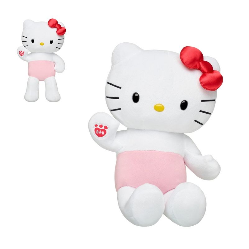 BUILD A BEAR - PELUCHE HELLO KITTY ROJA CLASICA BUILD-A-BEAR