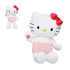BUILD A BEAR - Peluche Hello Kitty roja clásica colección