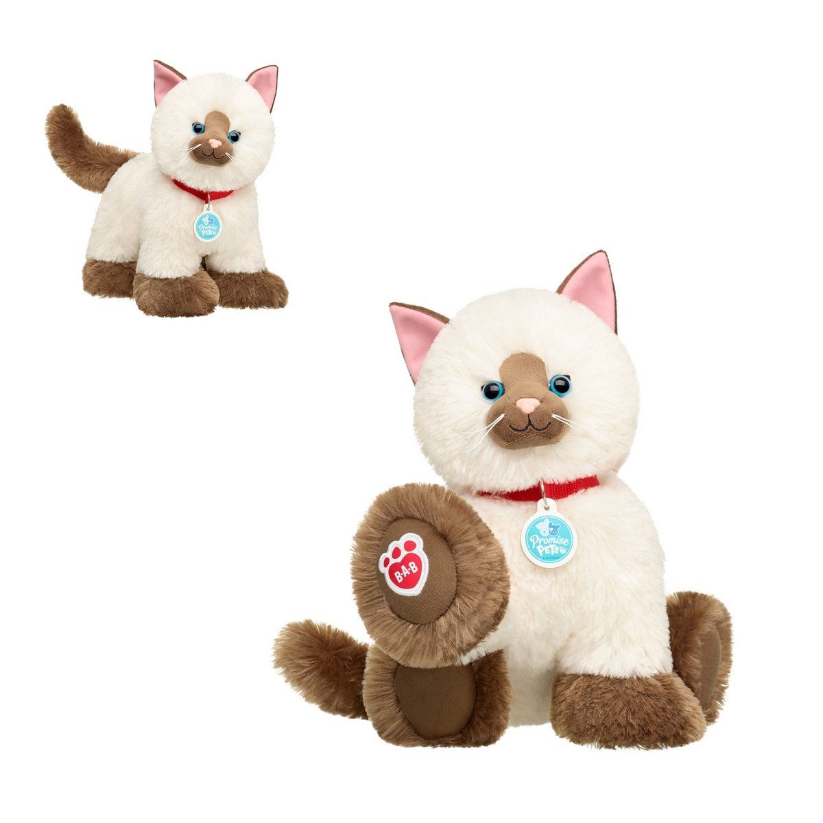 BUILD A BEAR - Peluche gato Build a Bear personalizable y suave