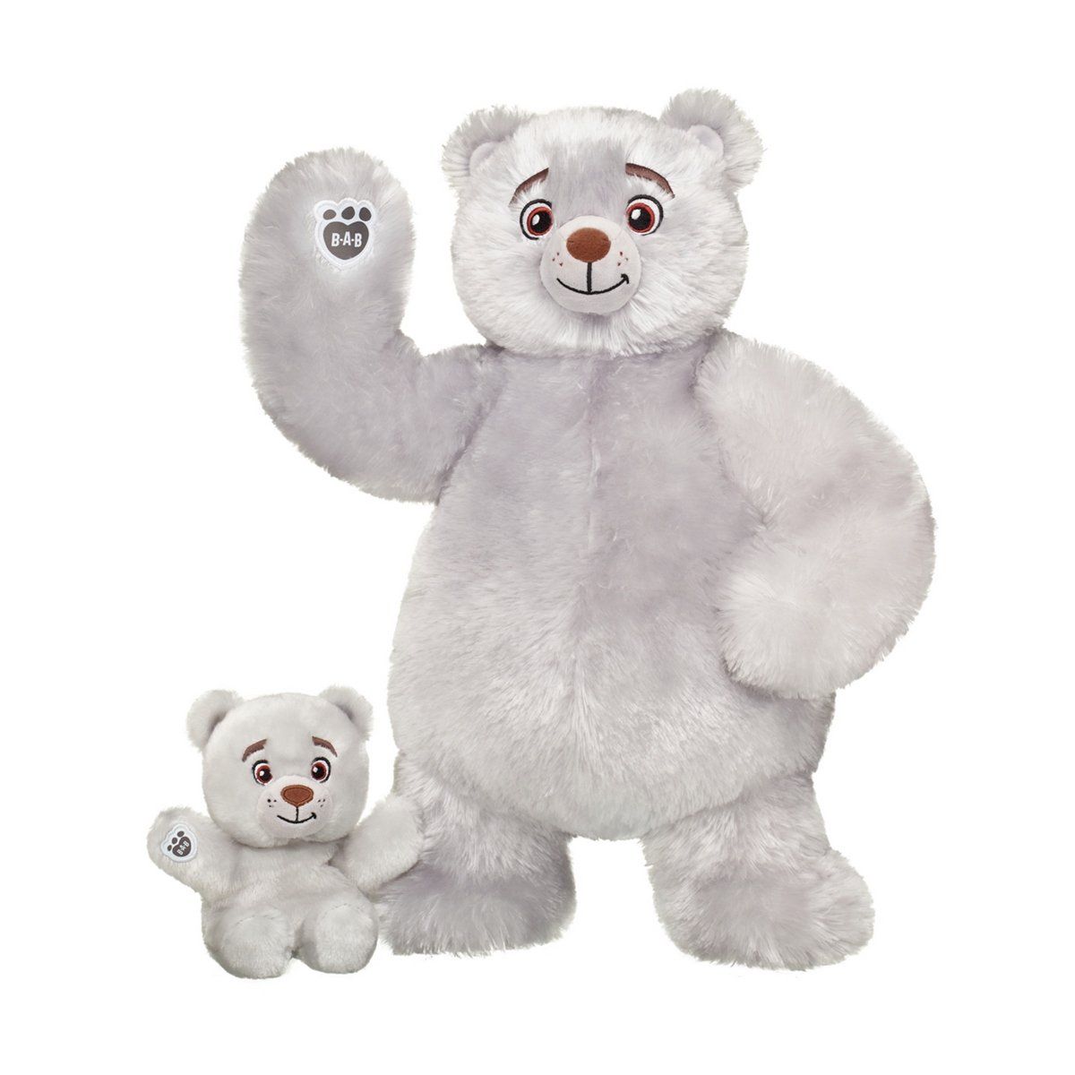 BUILD A BEAR - MINI PELUCHE BEANS GRIZZ MERRY MISSION BUILD-A-BEAR