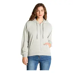 ACUARELA - Polerón Manga Larga Basico Print Gris