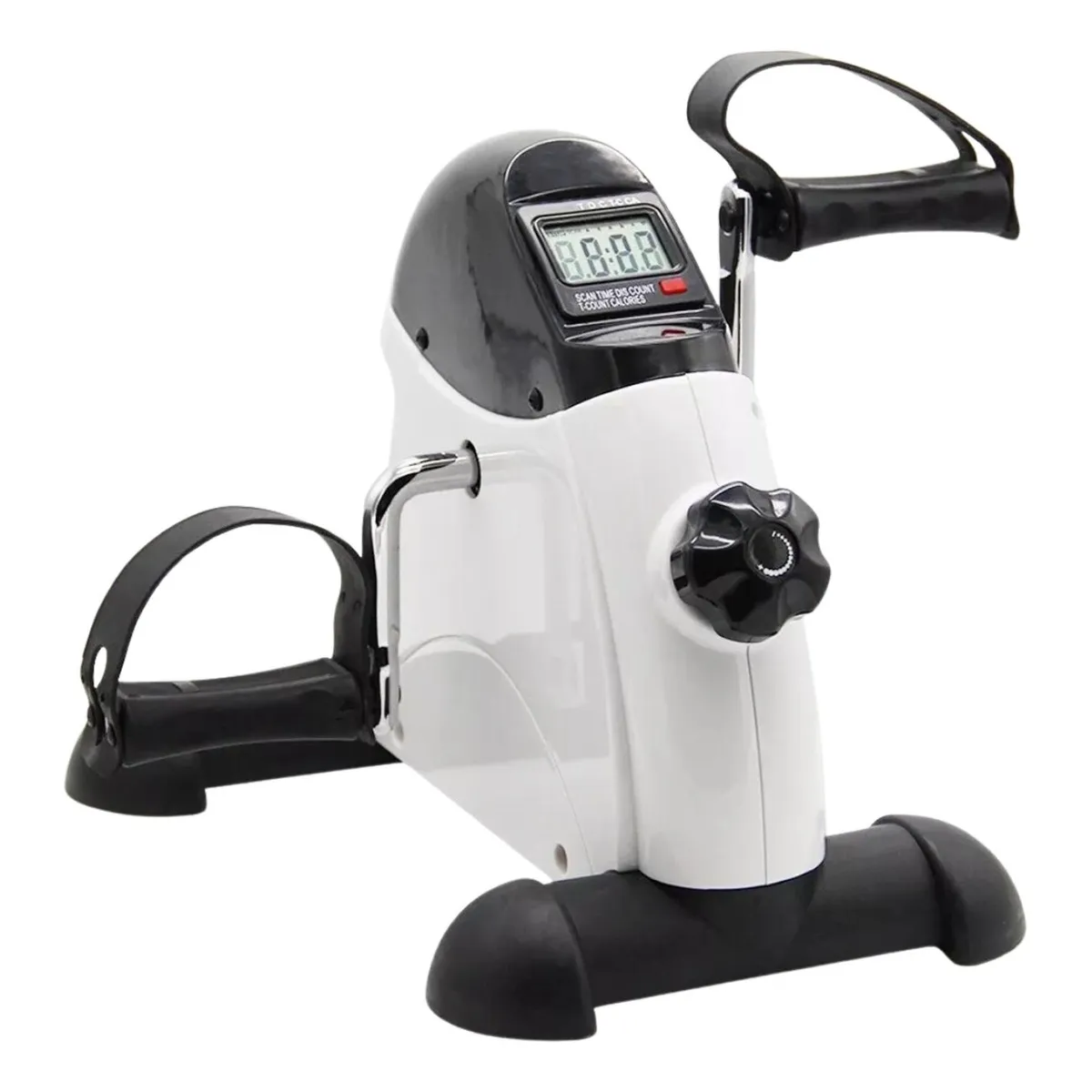 IMPORTCLICK - Pedalera Ejercitadora Monitor LCD Fitness - Blanco