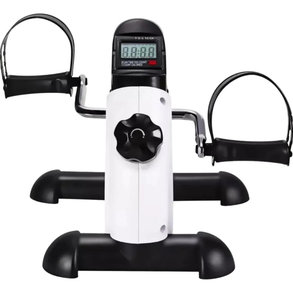 IMPORTCLICK - Pedalera Ejercitadora Monitor LCD Fitness - Blanco