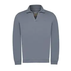 ROCKFORD - Polerón Algodón Orgánico Hombre Ceuta Azul