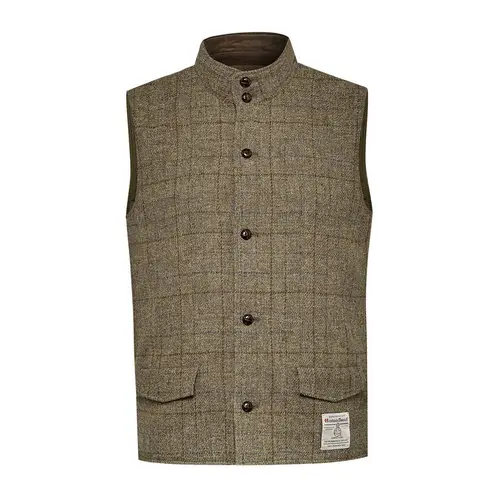 ROCKFORD - Chaqueta Harris Tweed Hombre Square Azul