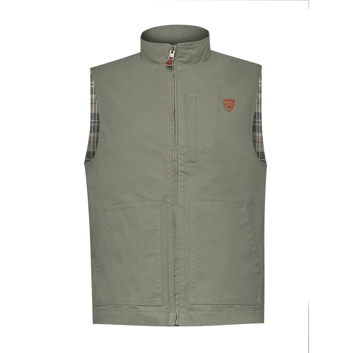 ROCKFORD - Chaqueta Algodón Orgánico Hombre Hartt Verde ROCKFORD