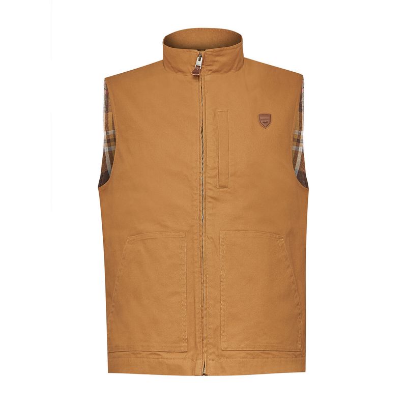 ROCKFORD - Chaqueta Algodón Orgánico Hombre Hartt Café ROCKFORD