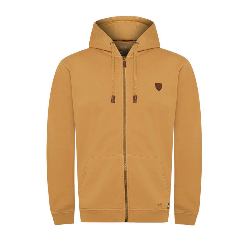 ROCKFORD - Polerón Algodón Orgánico Hombre Teruel Café ROCKFORD.