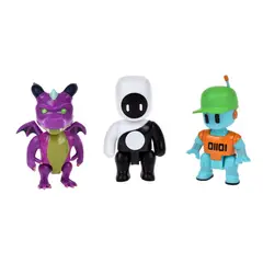 ANSALDO - PACK 3 FIGURAS 8 CMS ARTICULADAS STUMBLE GUYS - YANG