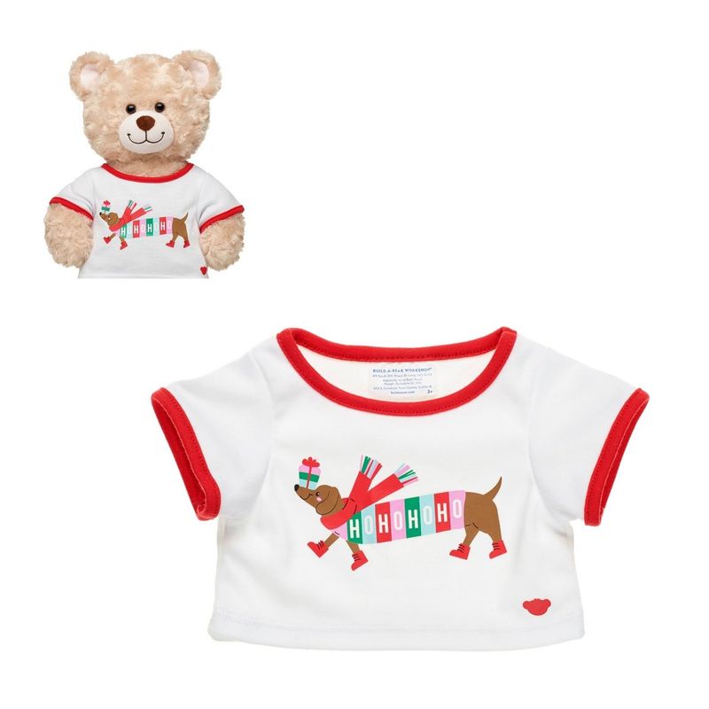 BUILD A BEAR - POLERA SALCHICHA NAVIDAD 24 BUILD-A-BEAR
