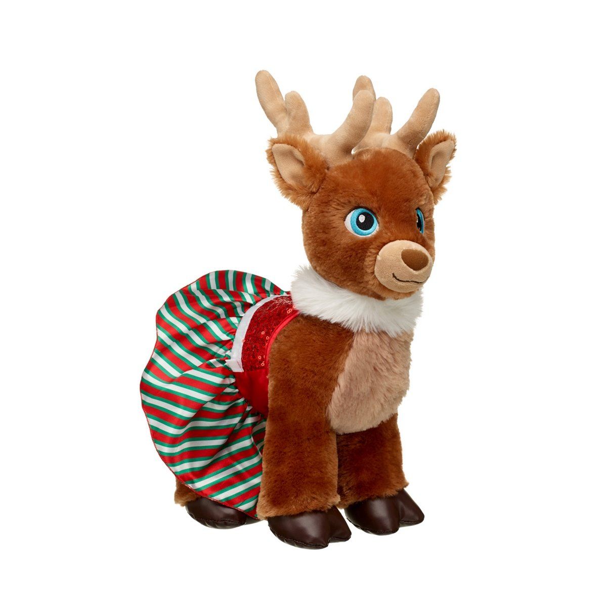 BUILD A BEAR - Vestido Build A Bear colección Merry Mision verde rojo
