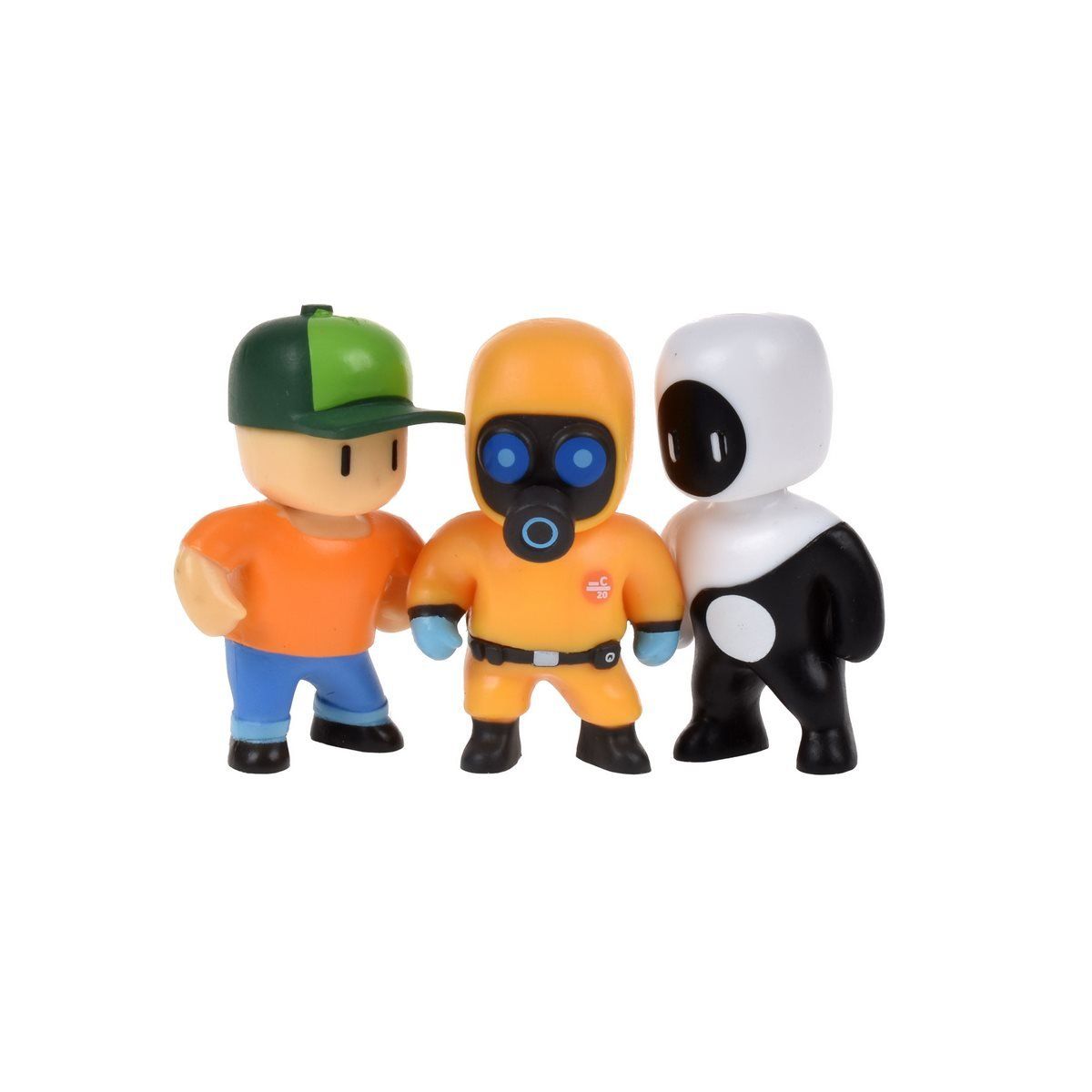 ANSALDO - Figuras coleccionables Stumble Guys pack 3 Hazmat NBC