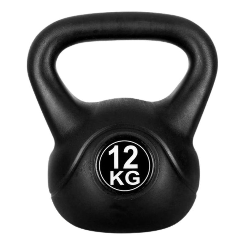 IMPORTCLICK - Pesa Kettlebell Mancuerna Rusa Mango Metálico 12 KG