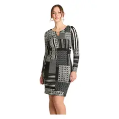 LORENZO DI PONTTI - Vestido De Camant Manga Larga Negro