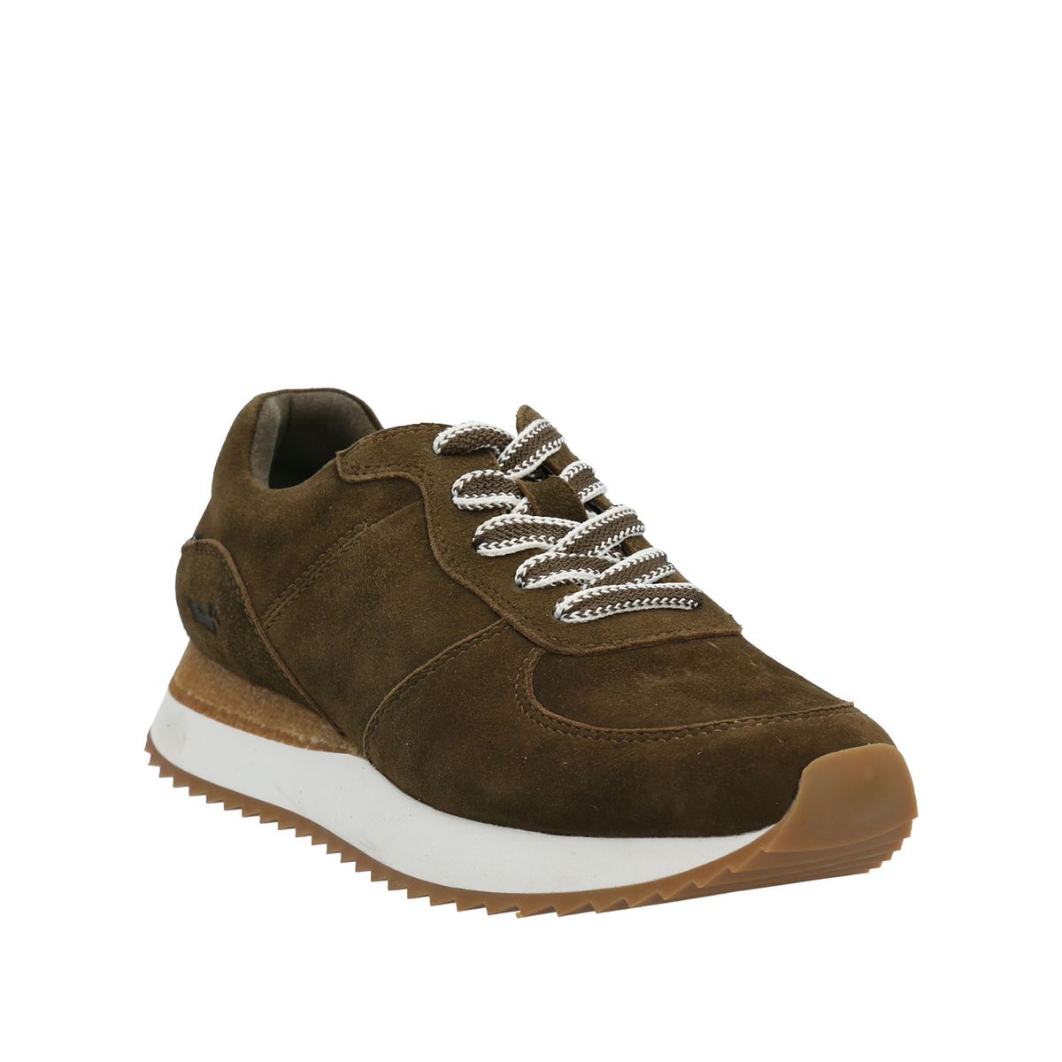 ROCKFORD - Zapatilla Cuero Mujer Viena Verde ROCKFORD