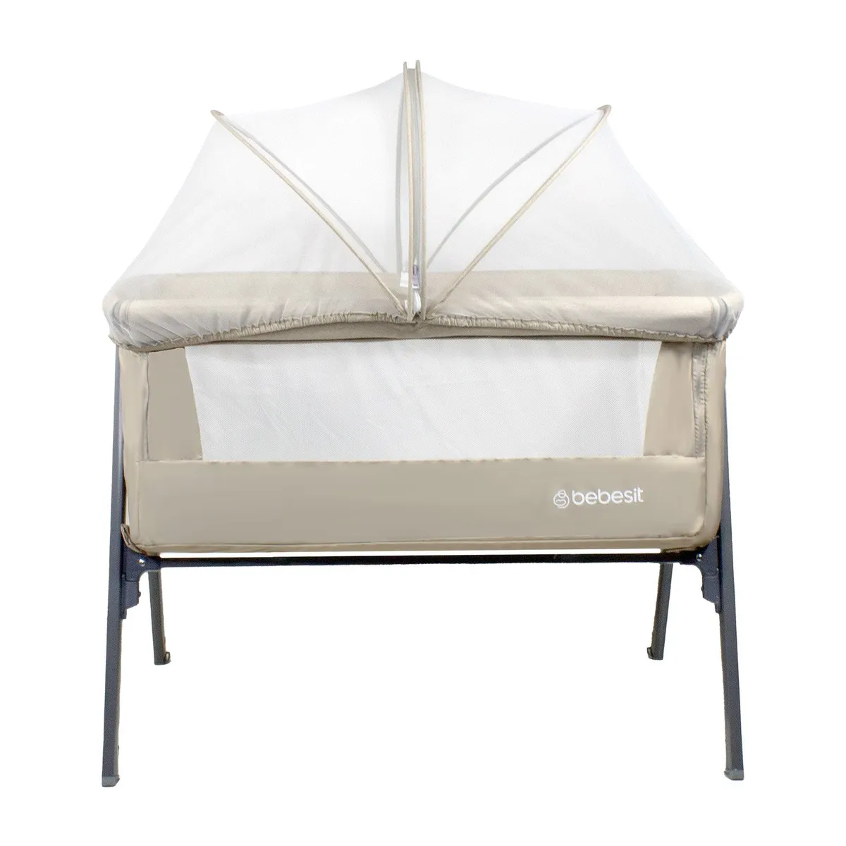 BEBESIT - Cuna Colecho Easy LX con Mosquitero Beige