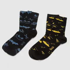 BUBBA - Pack 2 Calcetines Mystic Black