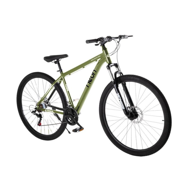 LUMAX - Bicicleta De Montaña Aro 26 Velocidades 21 verde