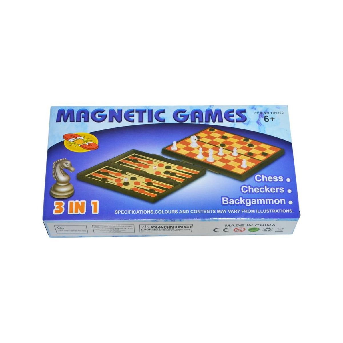 FOUR - Tablero Ajedrez Magnetico 3 en 1