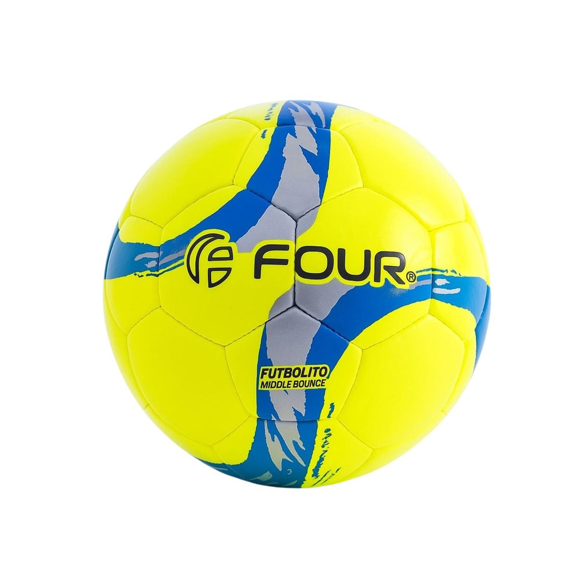 FOUR - Balón de Futbolito Bote Medio N°4 Four XTREM Amarillo