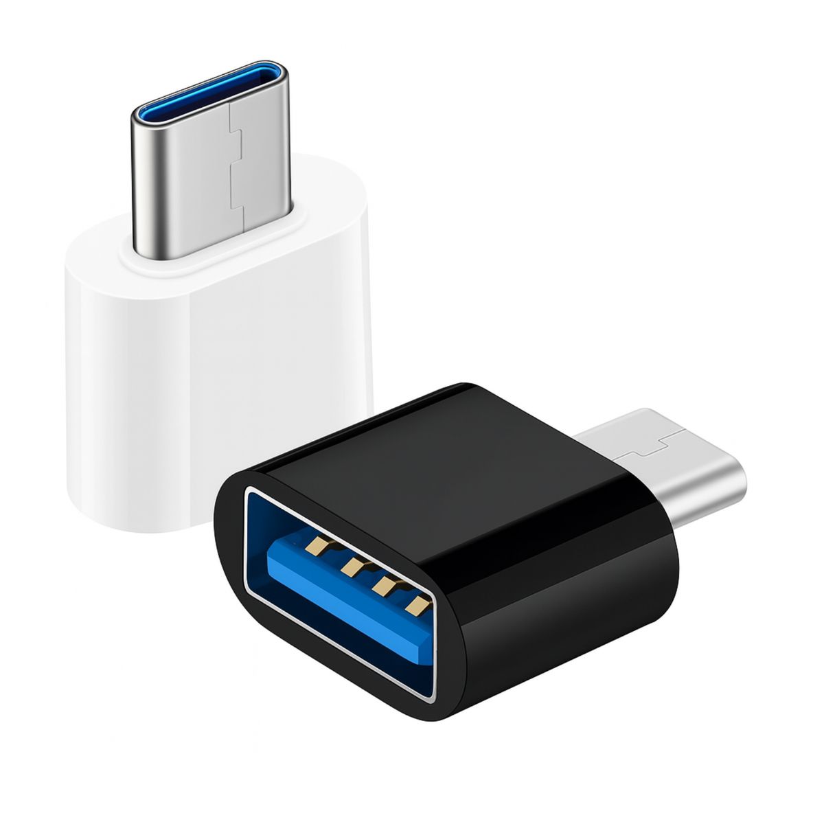 JOIGO - Adaptador Type C Hembra A Usb 3.0 Macho Color Negro