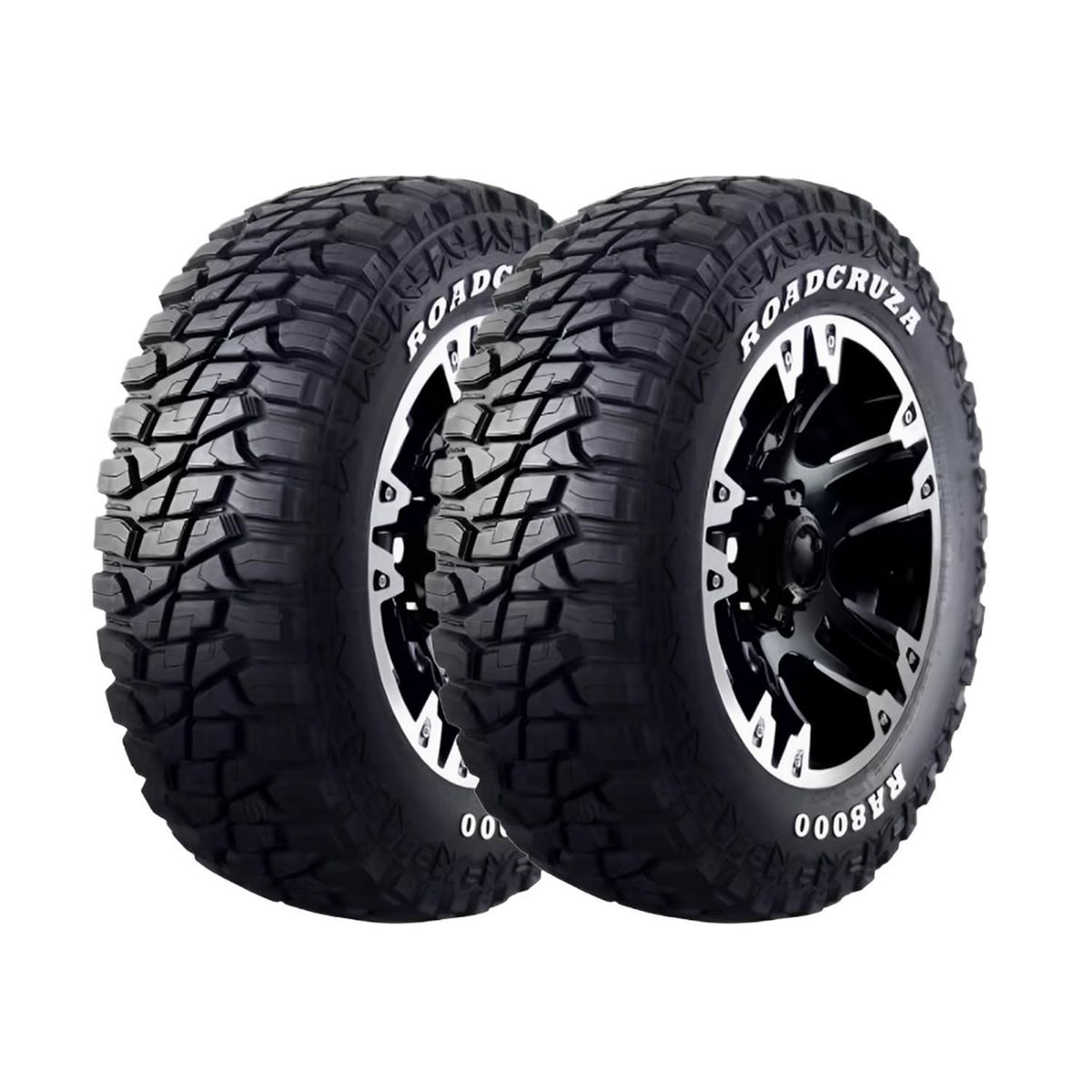 ROADCRUZA - Neumático SET X2 37X12.50R20 128Q RA8000 Roadcruza R/T + CHN
