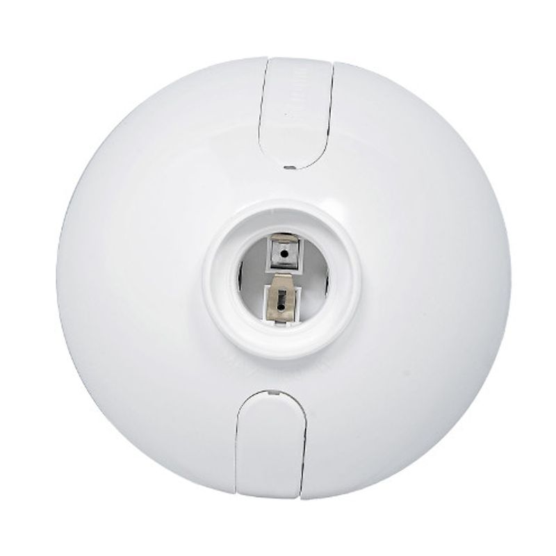 GENERICO - PORTALAMPARA PLAFON OVAL E-27 EKOLINE