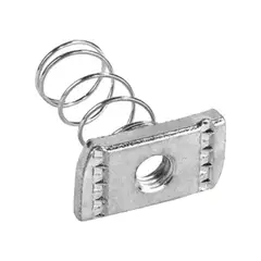 GENERICO - Tuerca con Resorte 12 pulgadas para Riel 42x42mm