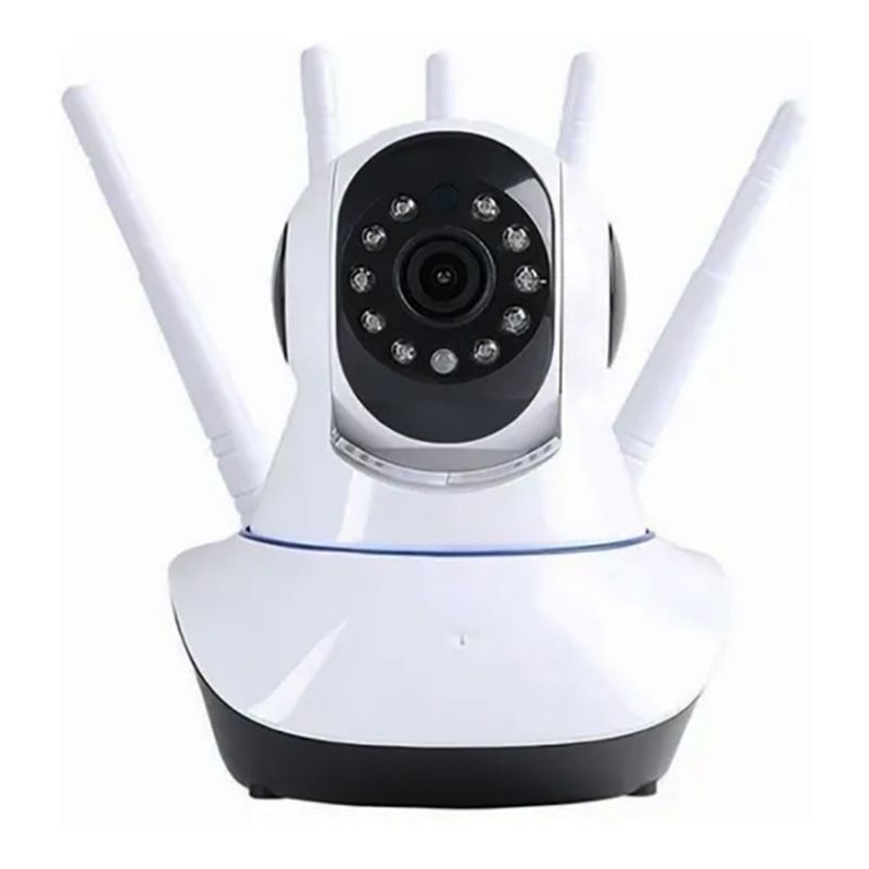 GENERICO - Camara Seguridad Wifi Interior Robotizada 5 Antenas Ip