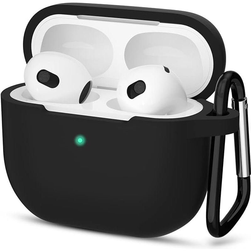 GENERICO - Funda Silicona Para Airpods 3 / Negro