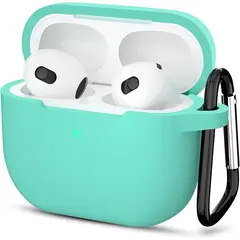 GENERICO - Funda Silicona Para Airpods 3 / Turquesa