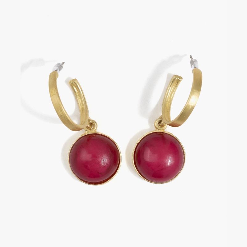 LOUNGE - Aros Mujer Piedra Boho