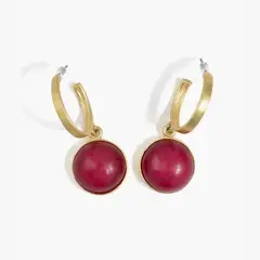 LOUNGE - Aros Mujer Piedra Boho