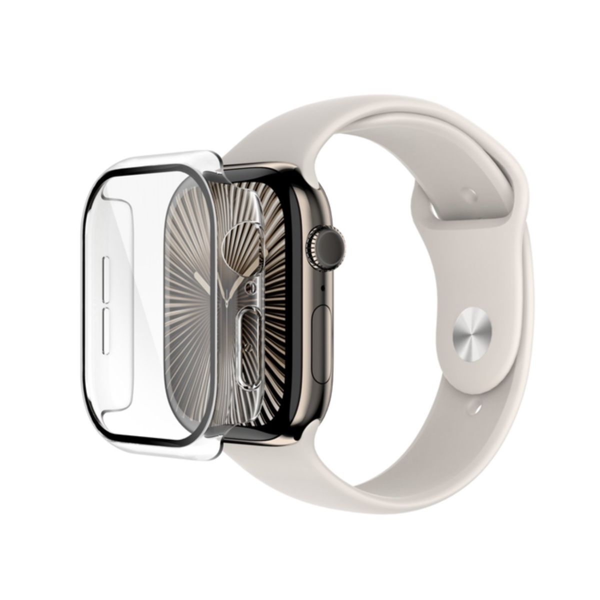 BELKIN - Bumper para Apple Watch Series 10 de 46 mm Transparente