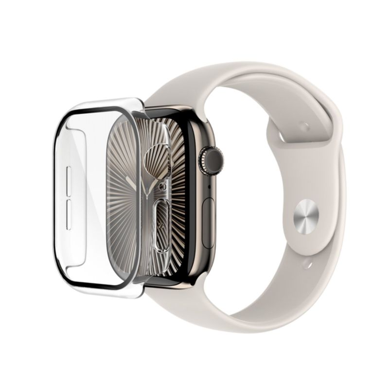 BELKIN - Bumper para Apple Watch Series 10 de 46 mm Transparente