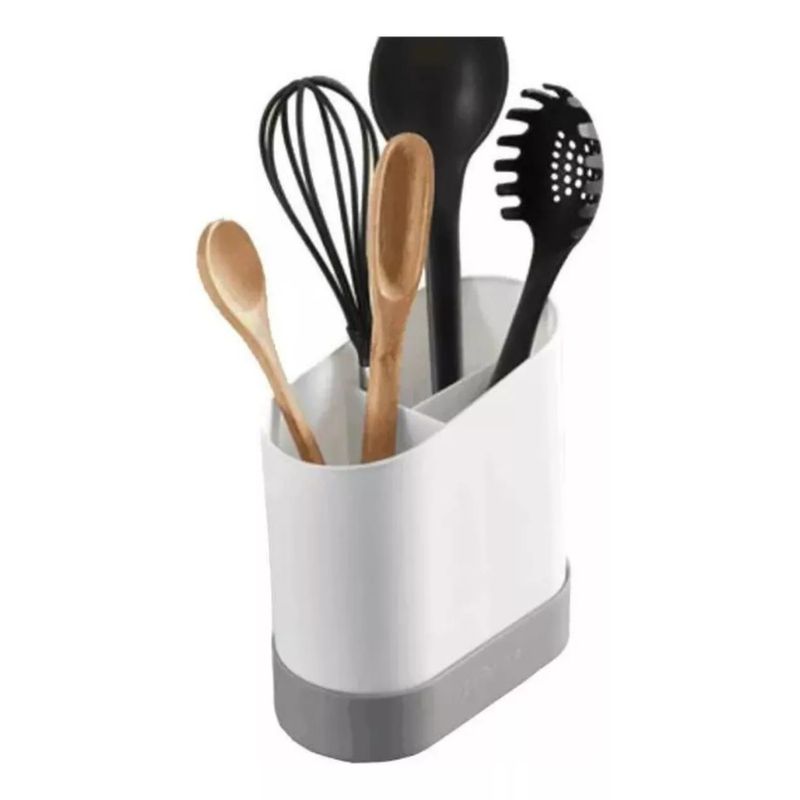 RAF - Organizador Utensilios De Cocina Antideslizante 3 Espacios