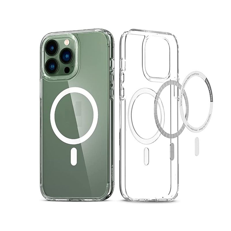GENERICO - Carcasa transparente Magsafe compatible con iPhone 13 Pro