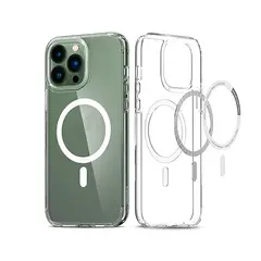 GENERICO - Carcasa transparente Magsafe compatible con iPhone 13 Pro