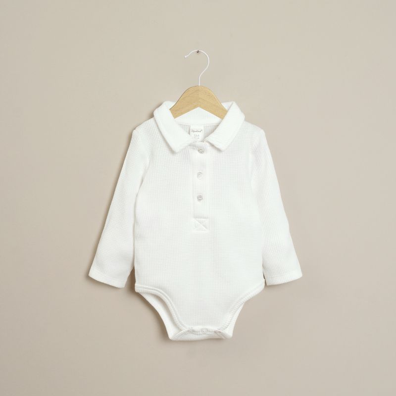OPALINE - Bodys Bebé niño Blanco 40088 Opaline