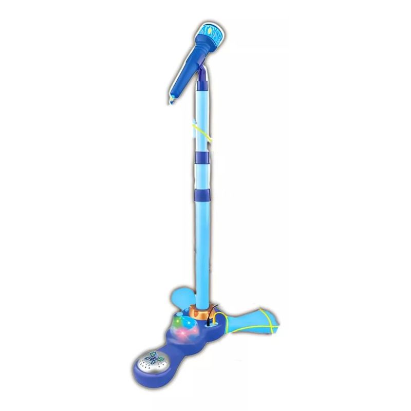 GENERICO - Microfono Pedestal Juguete Mp3 Con Luces Infantil ene