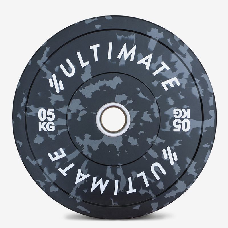 ULTIMATE FITNESS - DISCO OLÍMPICO BUMPER COLOR 5 KG
