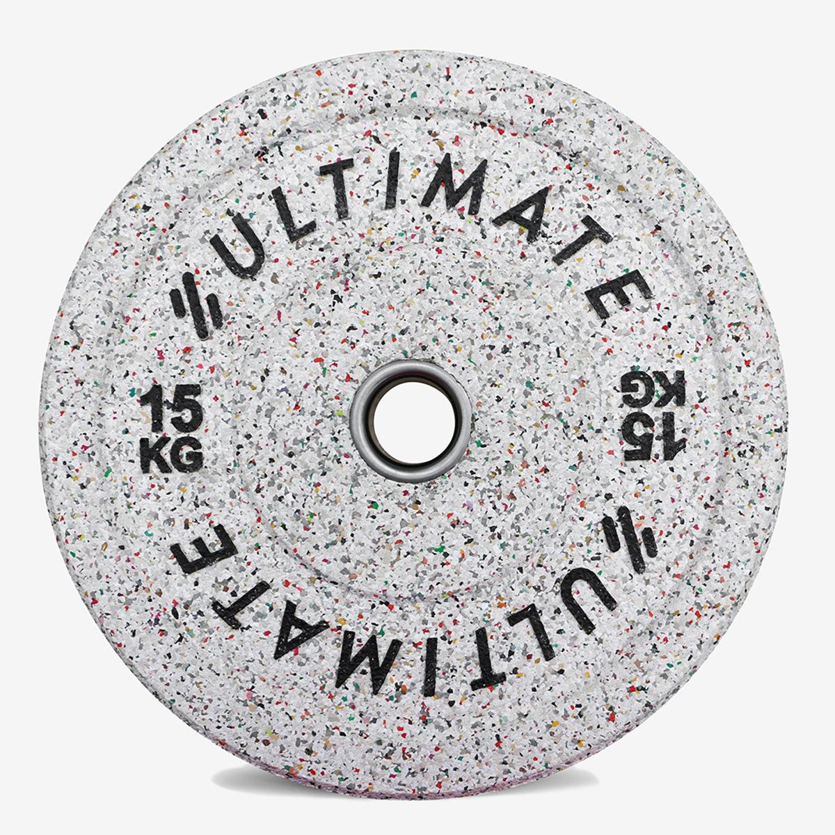 ULTIMATE FITNESS - DISCO OLÍMPICO BUMPER 3D 15 KG