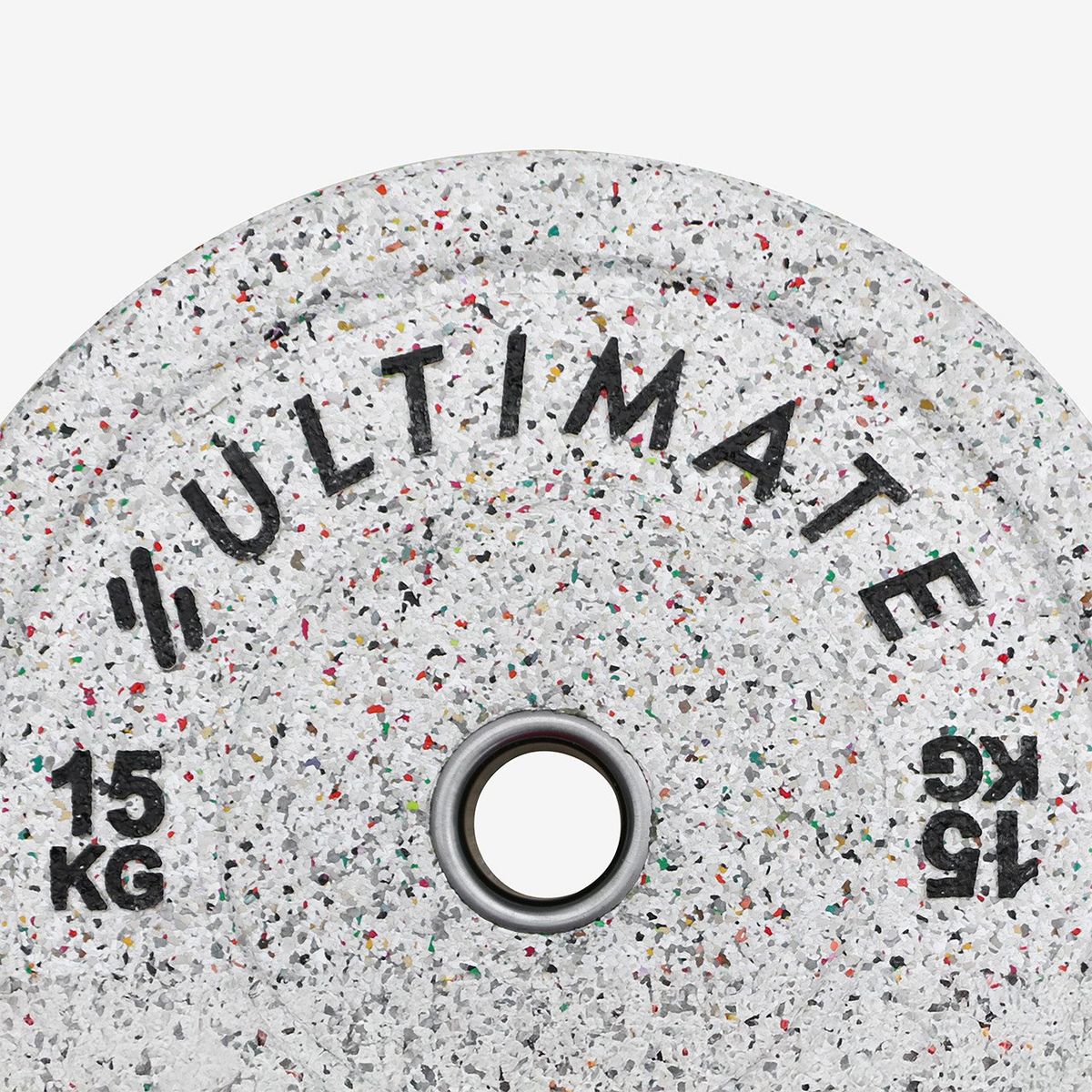 ULTIMATE FITNESS - DISCO OLÍMPICO BUMPER 3D 15 KG