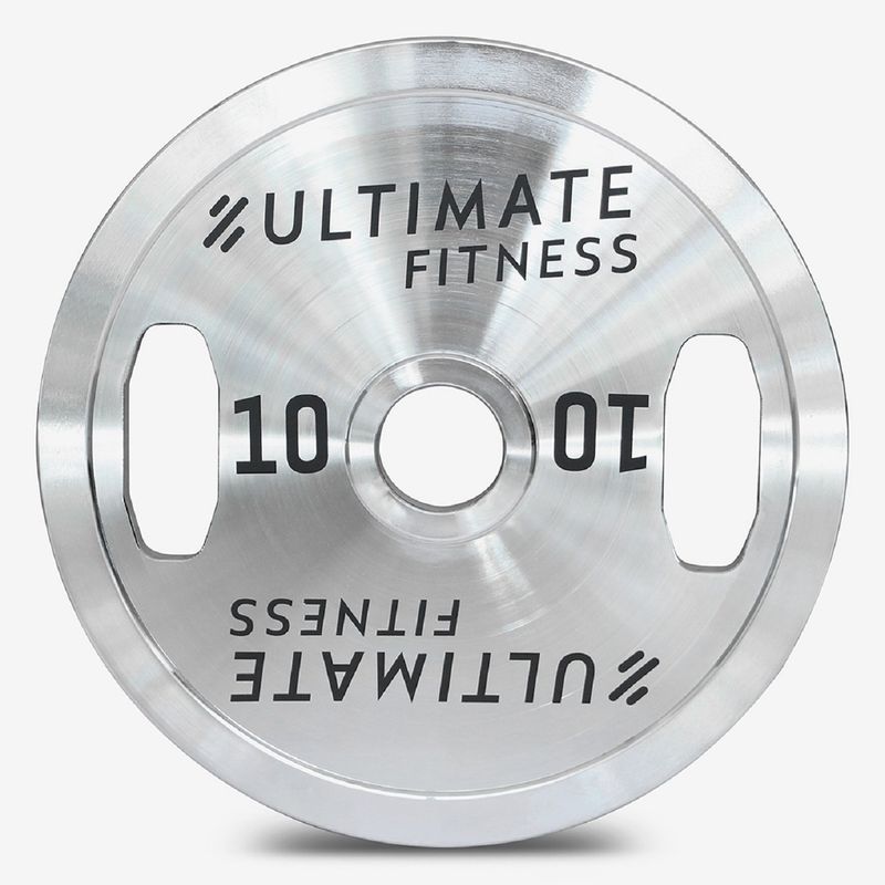 ULTIMATE FITNESS - DISCO OLÍMPICO STEEL PRO 10 KG
